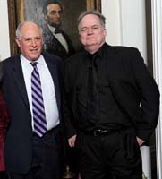 Paul Frisbie with Governor Pat Quinn