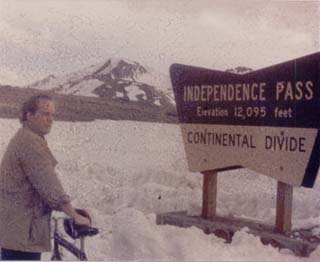 Paul Frisbie at Independence Pass