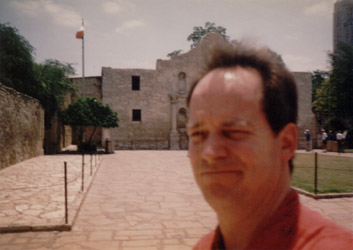 Paul Frisbie at the Alamo